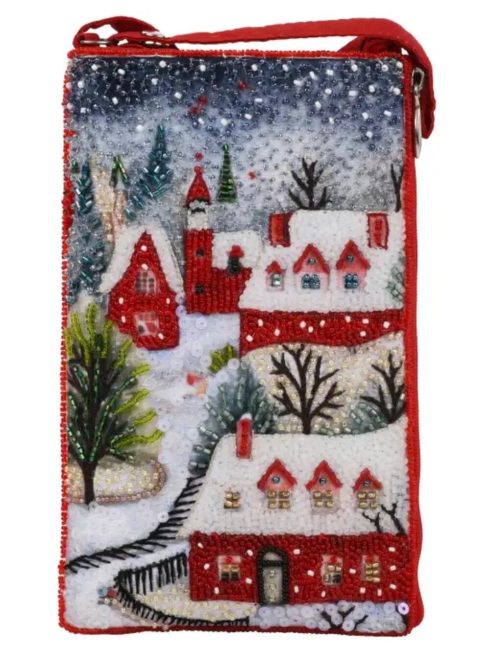 Club Bag Christmas Village / Crossbody Bag